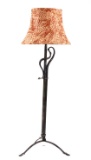 Adjustable Wrought Iron Floor Lamp