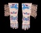 Exceptional Sioux Indian Beaded Gauntlets
