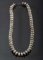 Old Pawn Navajo Tooled Dime Concho Necklace