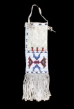Lakota Siouz Beaded Pipe Bag circa 1890