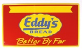 Eddy's Bread Tin Advertising Sign, Helena, MT RARE