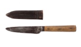 Antique Kingston Union Bone Handle Boot Knife