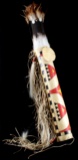 Blackfoot Parfleche Headdress Case & Headdress