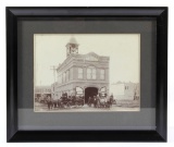 Early Montana Territory City Hall Photograph