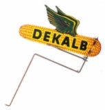Vintage Dekalb Seed Spinning Advertising Sign