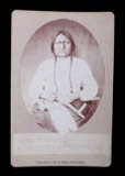 Original 1882 Sitting Bull Cabinet Photograph
