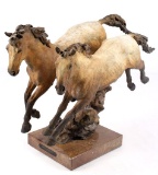 J.W. Muir Mesa Mesteño Equestrian Bronze Sculpture