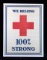 WWI Red Cross 100 Percent Strong Poster c. 1918