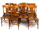 Voss Inn Dining Room Chairs Set c 1935