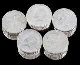 US Kennedy Silver Half Dollar Collection x54 Coins