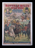Buffalo Bill's Wild West Advertising Poster