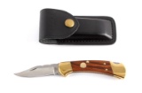 Buck 112 Custom Switchblade Knife w/ Scabbard