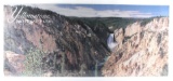 Upper Yellowstone Falls Landscape Lithograph