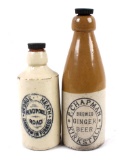 Vintage P. Chapman & George Heath Pottery Bottles