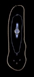 Ladies Black Hills Gold Watch; Costume Jewelry