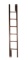 Edwardian Folding Library Ladder