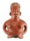 Pre-Columbian Mayan Pottery Figure circa 500 A.D.
