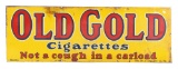 Old Gold Cigarettes Double Sided Tin Sign