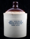 Sol Neuman Crock Liquor Jug