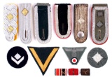 Third Reich Shoulder Boards, Patches, Ribbon Bars