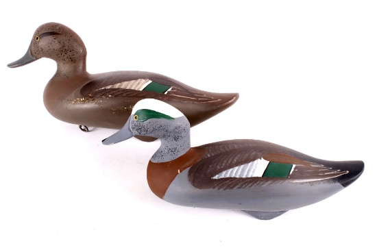 Widgeon Decoy Pair by Patrick Vincenti