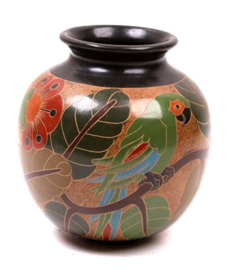 Temperate Rain Forest Amazonian Theme Pot