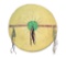 Kiowa Comanche Polychrome Painted War Shield 1800s