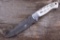 M.T. Knives Buffalo Bill Signature Damascus Knife