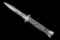 Latama Cutlery Italian Abalone Switchblade RARE