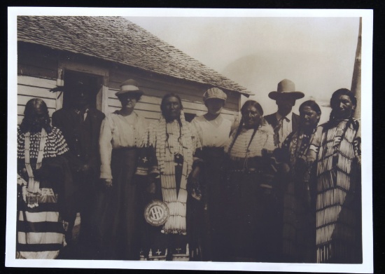 Lakota Sioux Indian Original Photograph c. 1880-