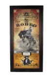 Deadwood South Dakota Rodeo Poster Bob Coronato