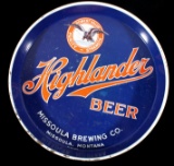 Missoula Brewing Co. Highlander Beer Tray Montana