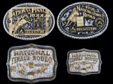 Gold & Silver Plated National Rodeo Buckles