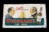 Antique Wiedemann's Fine Beer Tin Sign