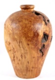 Custom Folk Wood Art Burl Wood Vase