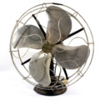 Mid 20th Century Signal Motor Industrial Metal Fan