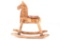 Early Oak Handcrafted Child's Rocking Horse