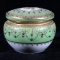 Hand Painted & Decorated Porcelain Powder Box