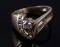 Wonderful 14K Plumb Gold & Diamond Ring