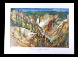 Carl Tolpo Yellowstone Park c. 1949 Litho's (25)