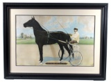 1902 Dan Patch The Courier Co Lithograph