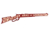 RARE Winchester Arms & Ammunition Outdoor Sign