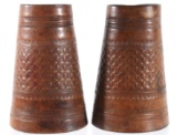 Montana Tooled Leather Cowboy Cuffs