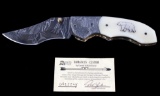 Navajo Dave Yellowhorse Damascus Grizzly Knife