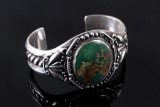 Navajo Old Pawn Kings Manassa Turquoise Cuff