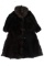 Stage Coach Black Bear Fur Coat