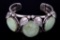 Navajo Carico Lake Turquoise Silver Bracelet 1940-