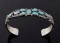 Navajo Sterling & Turquoise Mountain Bracelet
