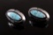 Navajo Gilbert Nelson Dry Creek Turquoise Earrings