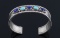 Navajo Sterling Turquoise & Lapis Lazuli Bracelet